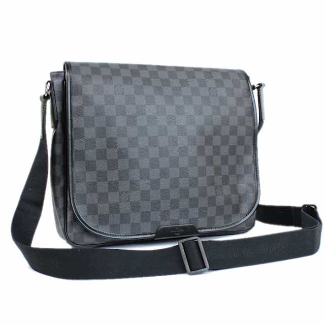 良品 ルイヴィトン LOUIS VUITTON ダミエ グラフィット ブラック 黒 ...